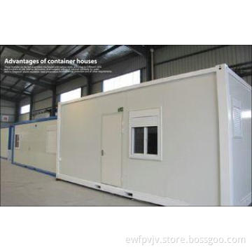 Long Life Span Collapsible 20ft Container House With Alumin